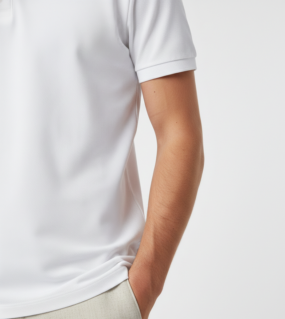 Ivory Classic Piqué Polo