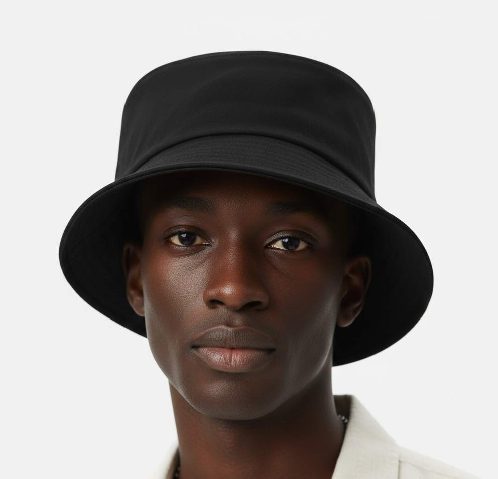 Noir Drift Bucket Hat