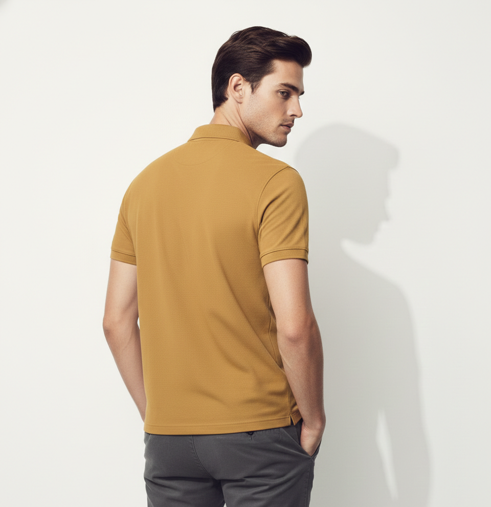 Amber Luxe Polo Tee