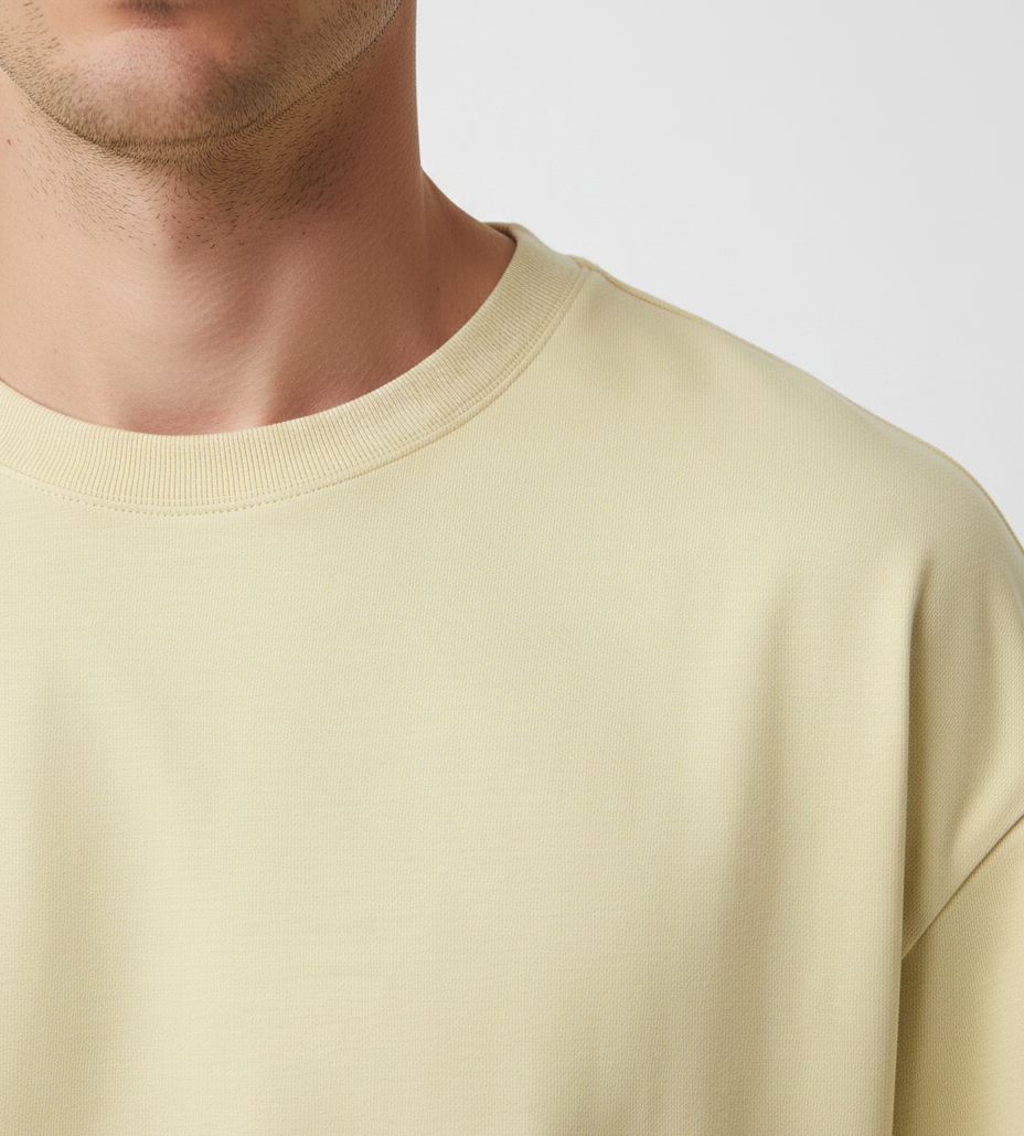 Buttercream Oversized Tee