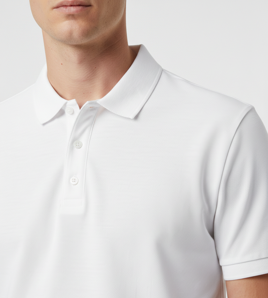 Ivory Classic Piqué Polo