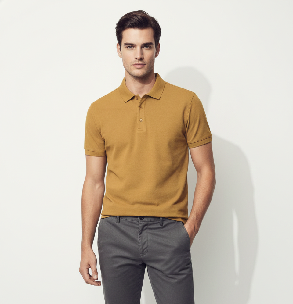 Amber Luxe Polo Tee