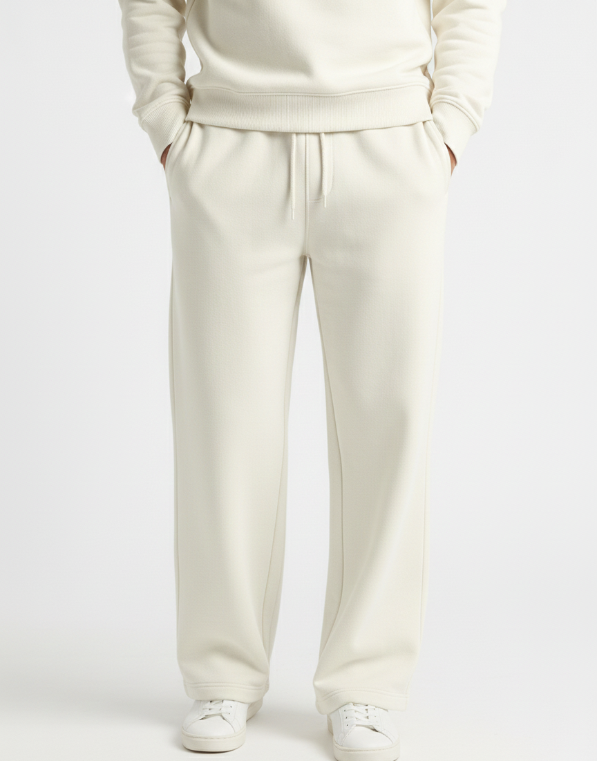 Ivory Drift Essential Sweatpants