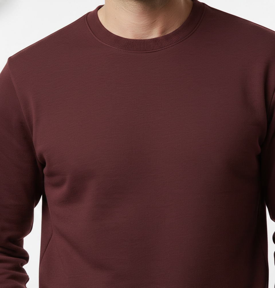 Burgundy Core Sweatshirt