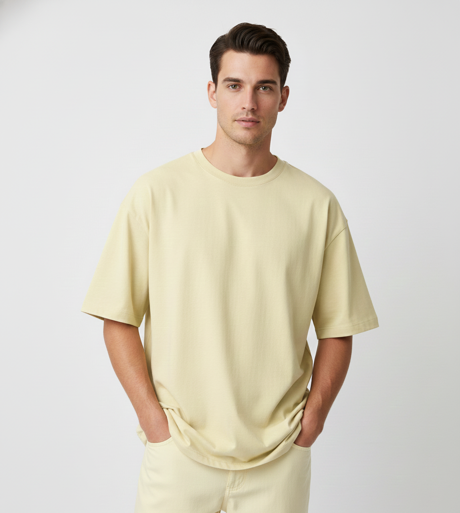 Buttercream Oversized Tee