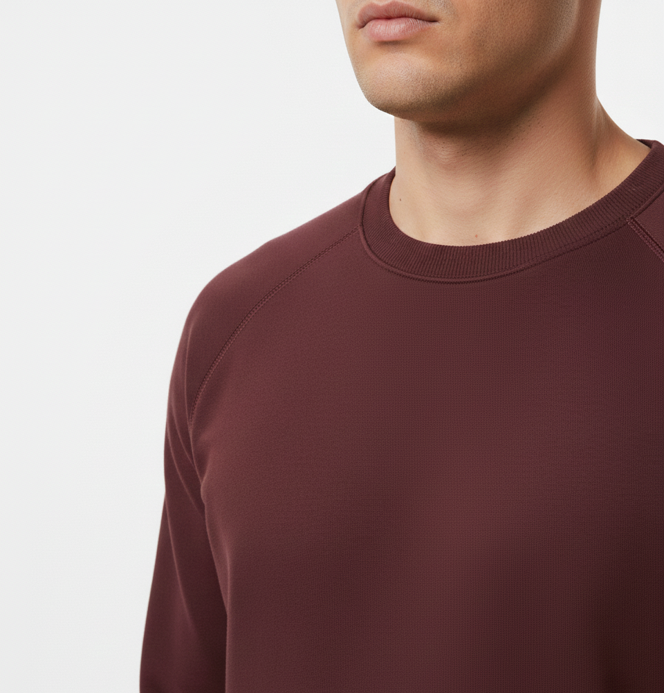 Burgundy Core Sweatshirt
