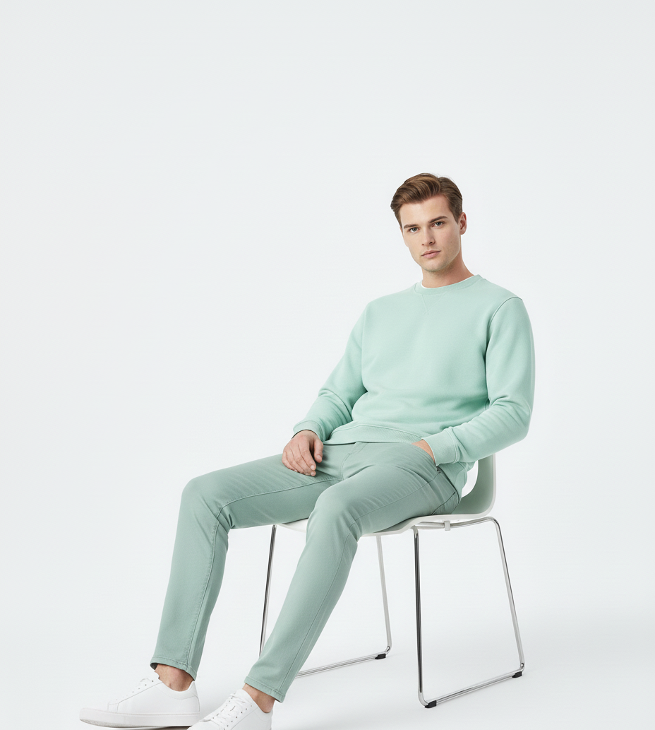 Aqua Mist Essential Sweatshirt