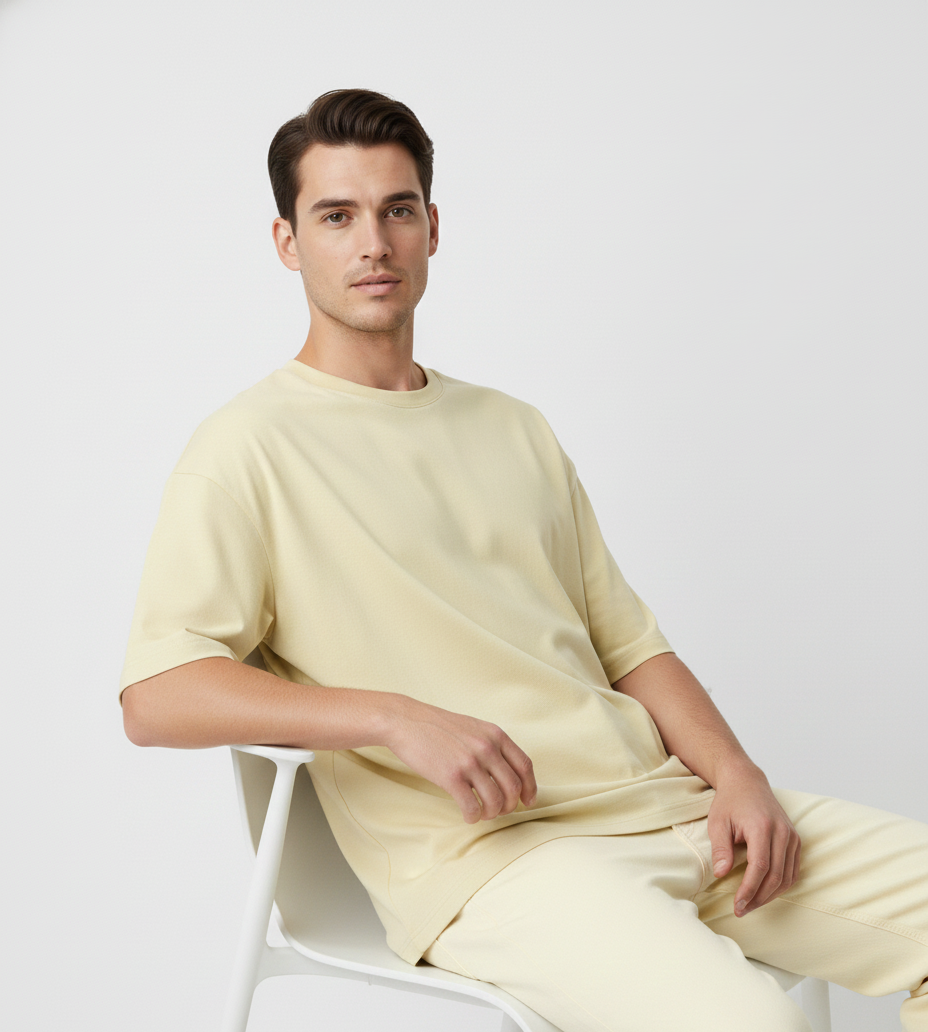 Buttercream Oversized Tee